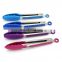 High quality fashion food grade silicone tongs,bread tongs,BBQ tongs for kitchen accessory