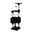 Cat Scratching Hanging Wood Cat House Cat Tree Tower