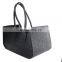 Professional portable wearable custom size felt tote handbag shopping bag