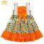 Flower Fancy Dresses Girls Small Baby Lovely Photo Kids Cotton Frocks Design