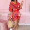 2020 summer new design  Printed Leisure Two Sets  two pieces women outfits clothes