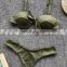 2019 New arrivals army green brazilian flag bikini swimsuit 2 pcs bikini swimwear set