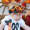 Baby Girls Halloween Bow Orange And Black Hair Bows Toddler Headband Big Bows Girls Oversize Bows Photo Prop