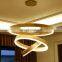 Nordic creative art circular office bar counter restaurant bedroom living room lighting post modern minimalist chandelier