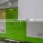 High goss 575mm silk screen printing glass splash backs for kitchen