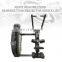 body building gym fitness machine diverging lat pulldown