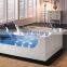 Proway Bathtub massage PR-8377 bowl shape acrylic bathtub, gel-coat sex bathtub black