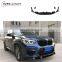 G01 G02 pp material 3D style front bumper lip fit for X3M X4M front bumper For G01 G02 after 2018