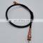 High performance universal waterproof control cable parts black color vinyl CG125 motorcycle tachometer cable