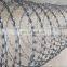 High Security Fence Hot Galvanized Barbed Tape Concertina Razor Wire low price
