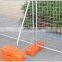 temporary picket event construction fence
