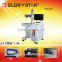 dongguan manufacturer wholesale desk type free maintance 10w 20w 30w fiber metal laser marking machine with CE SGS