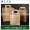 China factory supplier custom printed kraft paper shopping bag