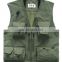 Multi Pockets Mesh Vest Fishing Hunting Waistcoat Travel Photography Jackets Outdoor Quick-Dry Fishing Vest