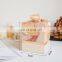 custom logo pink rectangle luxury candle packaging boxes empty candle jars with gift box