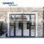 fashion style thermal break entry slim frame aluminum sliding door section