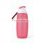 Fashion Type Silicone Foldable Sports Water Bottle with Custom Logo