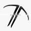 AUSO Matte Carbon Fiber Black ABS Front Blade Trim For Tesla Model 3 17-19 Accessories