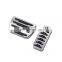 For Jaguar XE XF/XFL F-Pace f pace 2016 2017 Brake Fuel Gas Pedal Pedals Cover Trim Car Accessories Styling