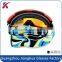 Hot designer red TPU frame waterproof revo lens ski goggles for women