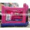 Colorful fun house soft kids game jumping bed inflatable bouncy castle for amusement park
