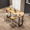 Nordic Light Luxury Literary Style Bar Tables And Chairs Bar Chair And Table Set