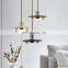 Modern Chandelier Light Surface Mounted Cafe Restaurant Post Modern Luxury LED Creative Marble Pendant Lamp