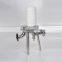 SS304 Stainless steel sanitary 80 micron cartridge filter housing food grade strainer