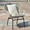 Printed Glass Table + 6 Chairs Set expandable multi color Turkish design