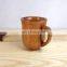 Mango Wood Tea and Coffee Wood and Mug for Gifting and Home Each piece is handcrafted and unique food safe