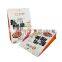Custom printed  Nueces  stand up zipper  packaging bags plastic aluminum foil flat bottom pouch