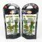 custom seal handle stand up pouch vegetable transparent plastic grape packaging bag