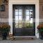 The courtyard gate adopts the modern popular style, and the front door villa, supermarket and household can be used