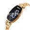 Original hand touch ladies wristwatch Skmei 1588 luxury led light display digital movement women watches