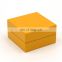 Made in china yellow lacquered promotion ashtray wholesale custom made wooden cigar ashtray
