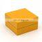 Made in china yellow lacquered promotion ashtray wholesale custom made wooden cigar ashtray