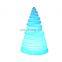 battery rechargeable christmas light star tree wireless cordless decoration Christmas holiday light Customized LED star trees