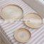 High Quality Set Of 3 Round Rattan Serving Tray woven Coffee tray, Wicker Fruit tray Wall Decor Wholesale Handwoven
