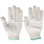 Custom Logo Industrial Grip Knit Durable Safety Labour Protection Working White Cotton Gloves For Gardening