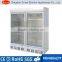 158-708L single/double/triple glass door display showcase for sale