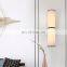 Modern Luxury Alabaster Wall Sconce Lamp for Bedroom Living Room Dining Home Decor Brass LED Wall Light