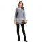 Pure Cashmere Women's Round Neck Sweater With Thick Diamond Pattern Women's Clothing