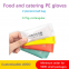 Independently packaged food and catering PE gloves