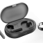 Mini Wireless TWS Earbuds Charging Case With IPX8 Waterproof Health Monitor Smart Ring Combo TWS smart ring with charging case