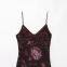 Irregular sexy floral dress for women in spring and summer 2025, new spicy camisole dress