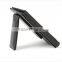 Vegetable-tanned Italian leather bifold money clip wallet super slim magnetic cash clip for men