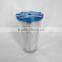 Inside Electroplate 16 oz Acrylic Travel Cup with Lid and Straw