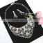 2015 hot sale trendy design shining luxury bridal jewelry set diamond jewelry set