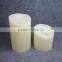 Moving wick flameless LED candle with timer
