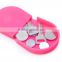2015 Wholesale Silicone coin case/ round change purses